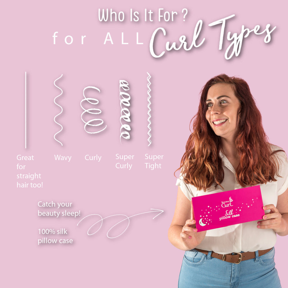 Kozma Curl Silk Pillow Case