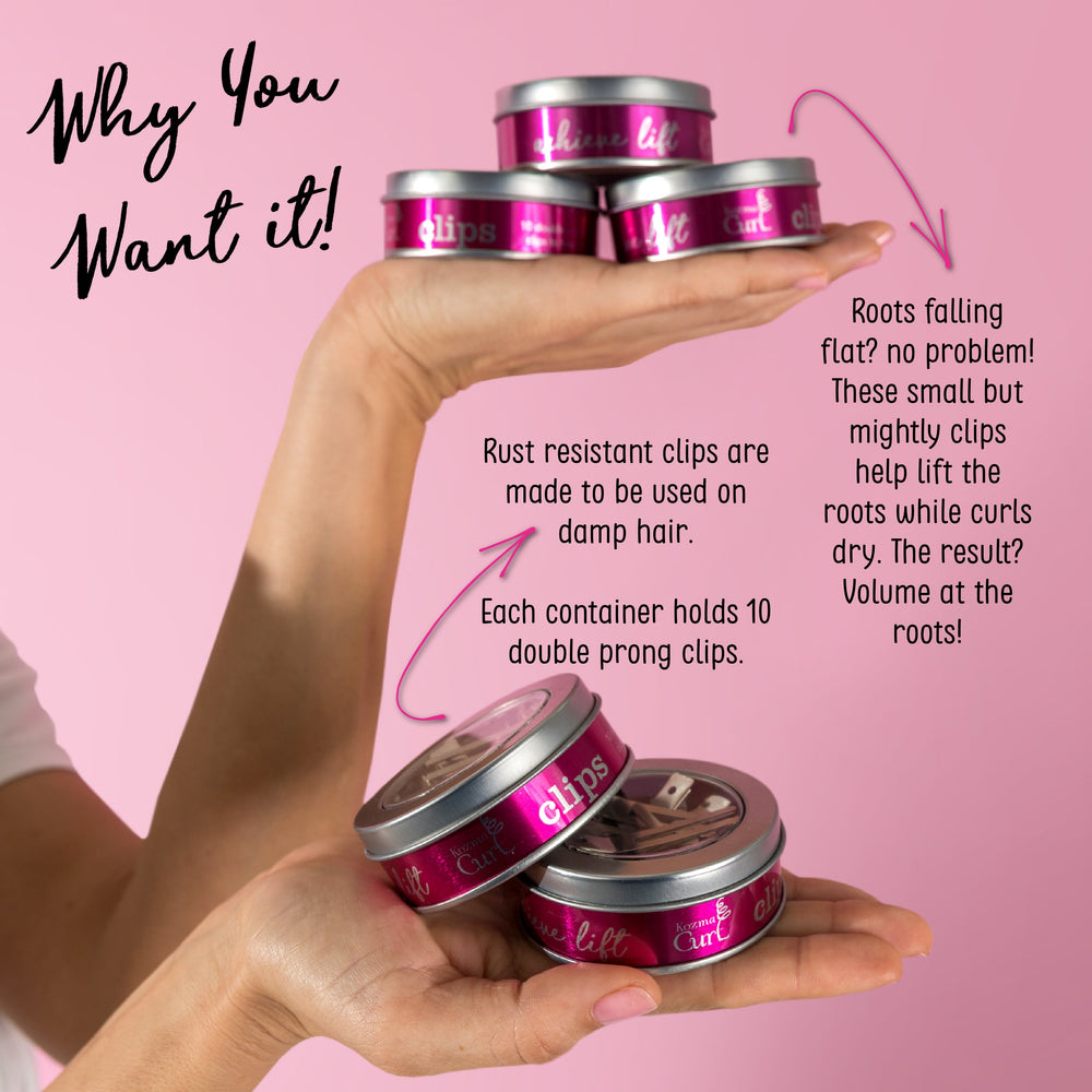 Kozma Curl Clips (1 Tin, 10 clips)